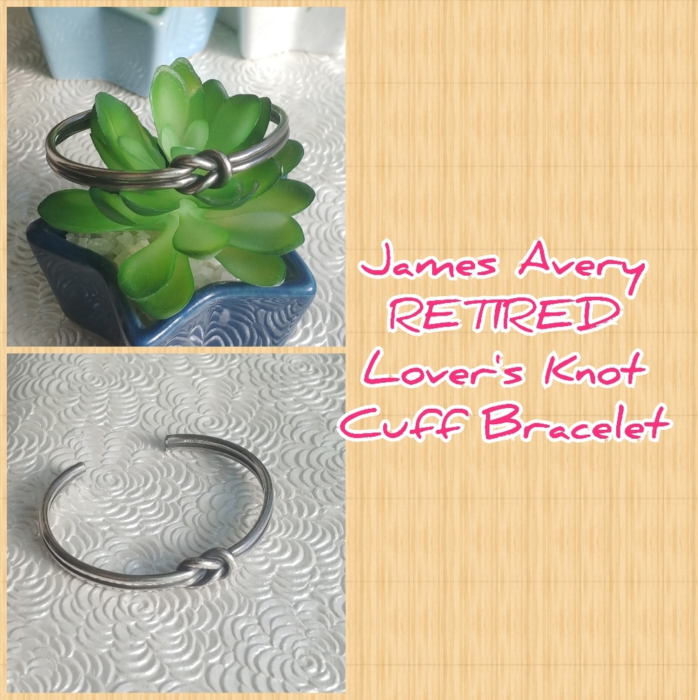 James Avery RETIRED Lover's Knot Bracelet
